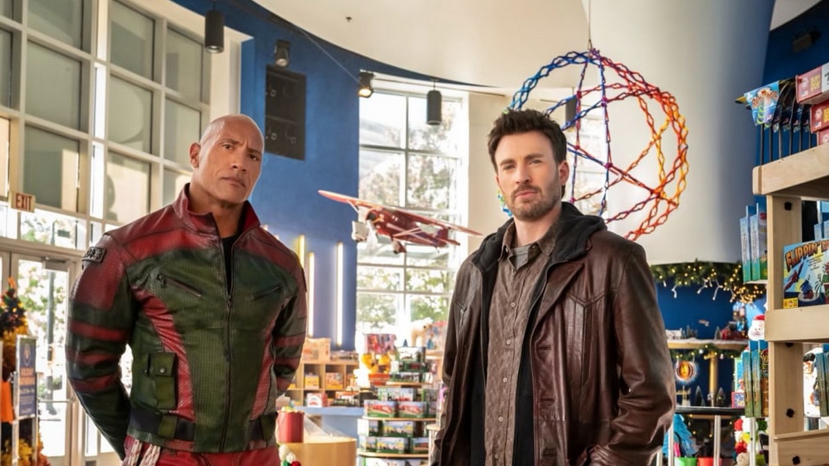 Первый взгляд на Дуэйна Джонсона и Криса Эванса в фильме Red One - изображение обложка