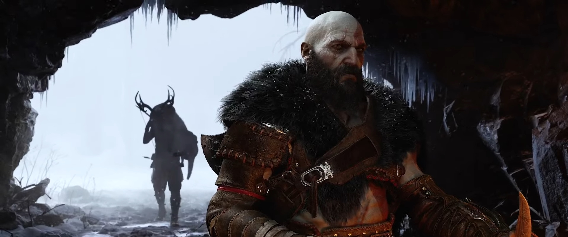 Обложка: скриншот из игры God of War: Ragnarok