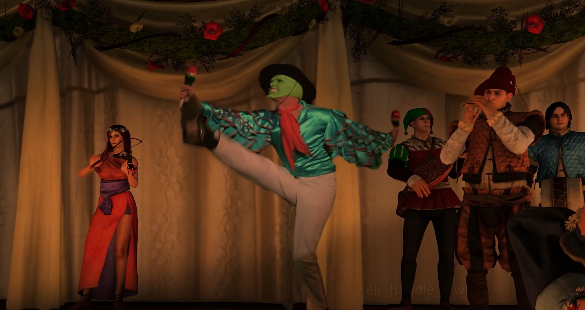 Обложка: скриншот «Канобу» / The Mask in The Witcher 3