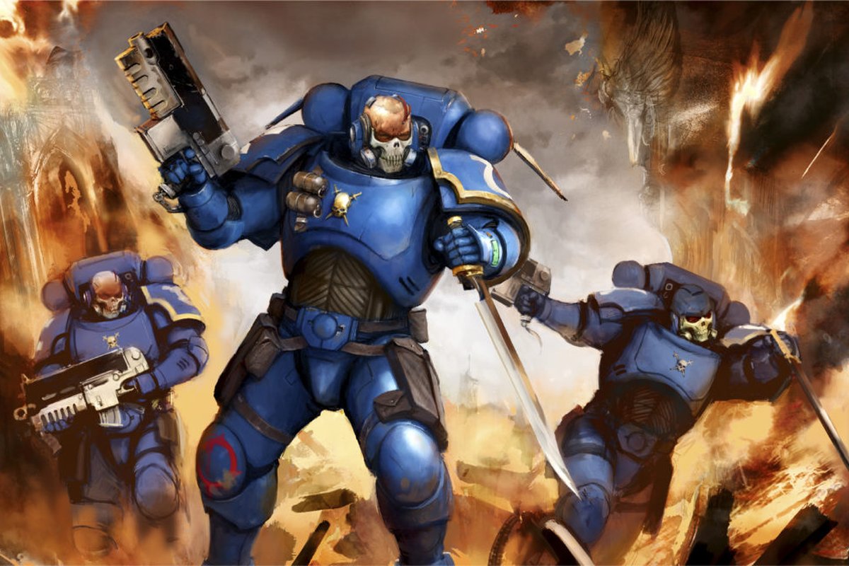 Обложка: промо-арт Warhammer 40,000