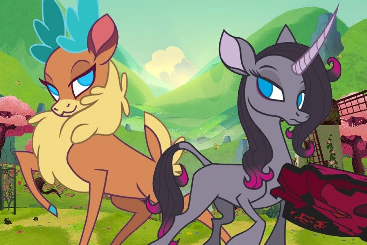 Обложка: промо-арт Them's Fightin' Herds