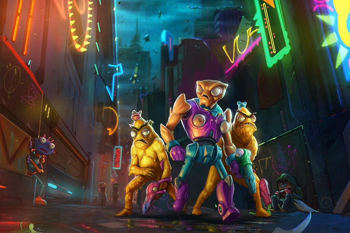 Обложка: промо-арт High on Life﻿