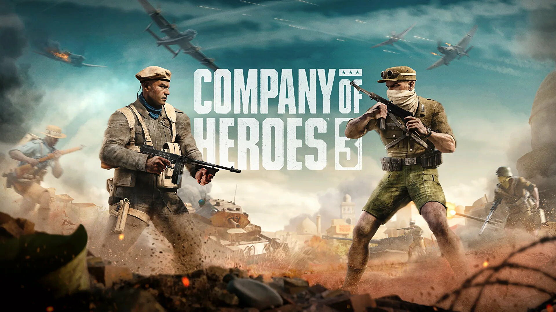 Обложка: арт из Company of Heroes 3