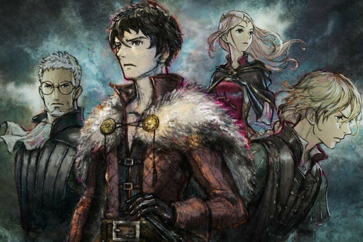 Обложка: промо-арт Triangle Strategy