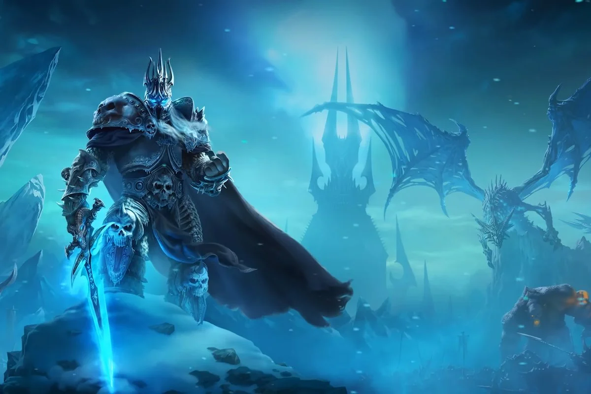 Обложка: промо-арт World of Warcraft: Wrath of the Lich King Classic