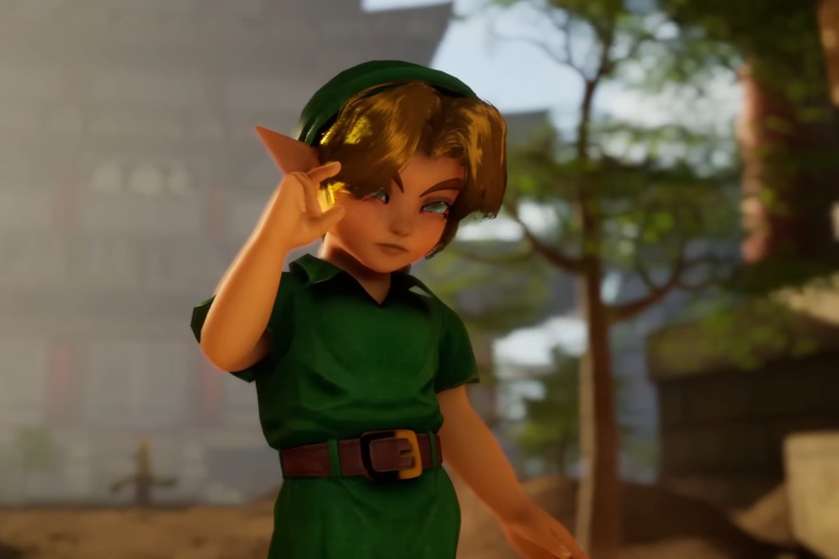 Обложка: кадр из фанатского ремейка The Legend of Zelda: Ocarina of Time