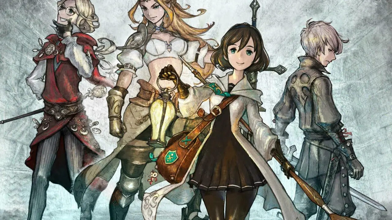 Обложка: арт из игры Bravely Default: Brilliant Lights