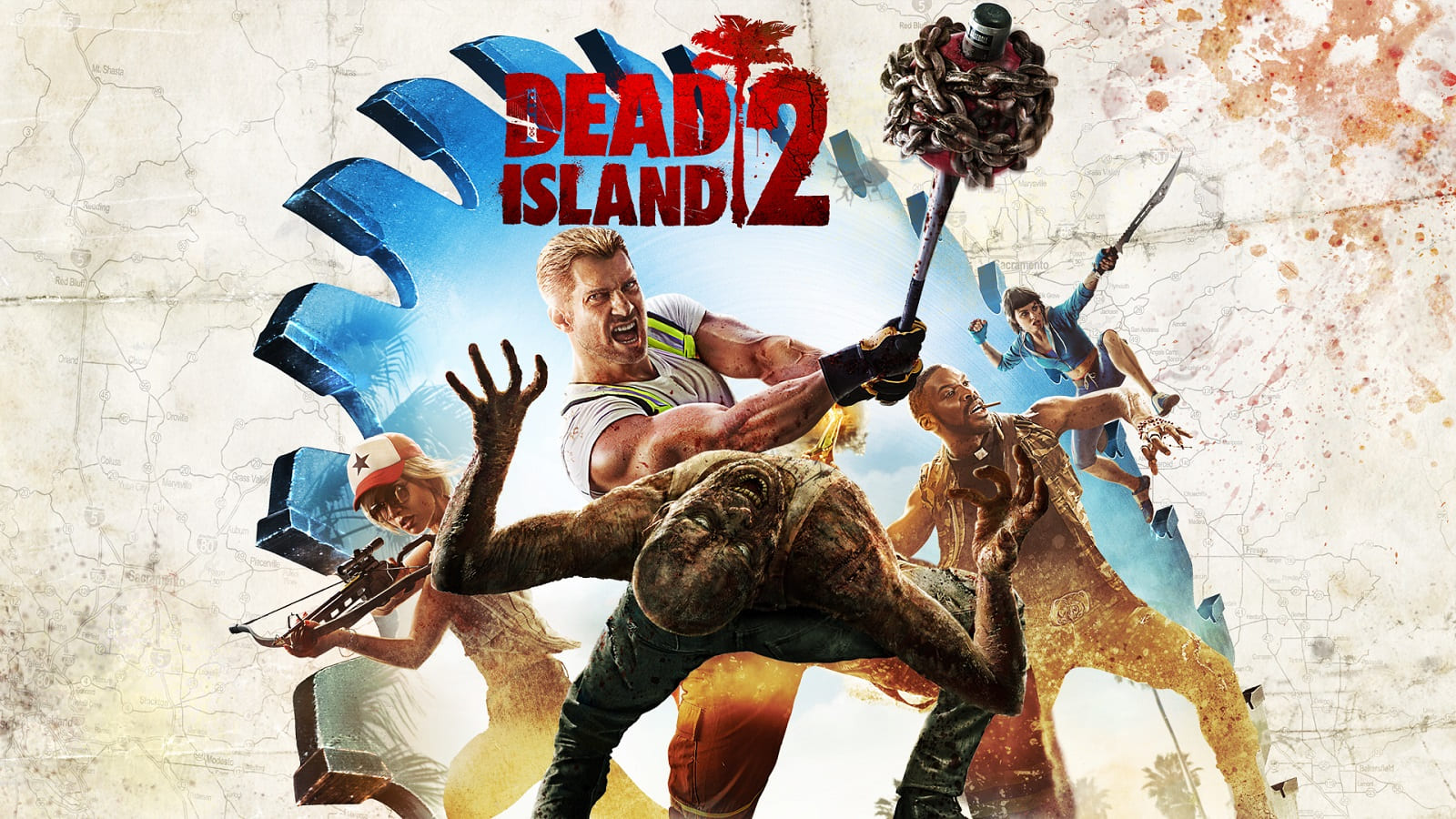 Обложка: постер игры Dead Island 2