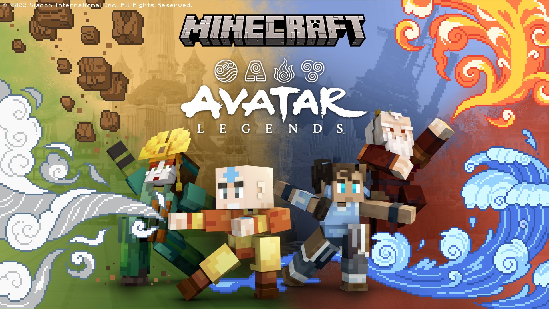 Для Minecraft вышло вдохновлённое мультсериалом «Аватар» дополнение