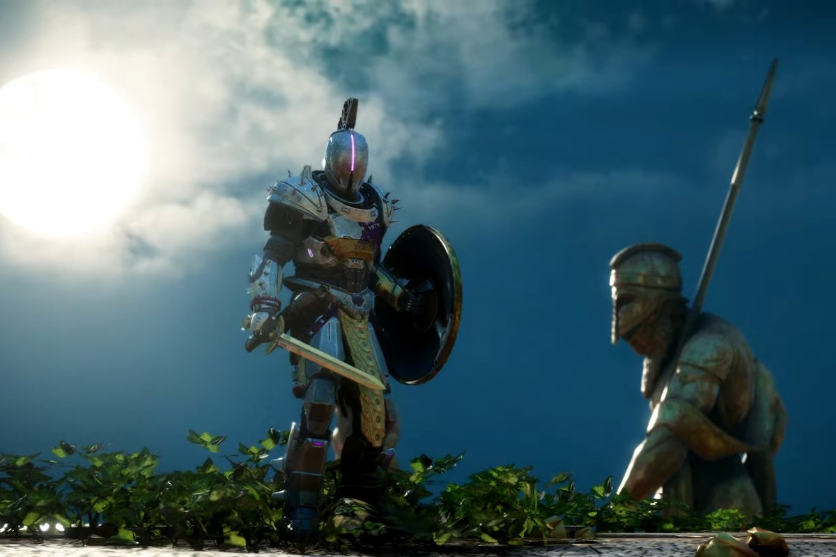 Обложка: кадр из трейлера кроссовера Assassin's Creed Valhalla и Destiny 2