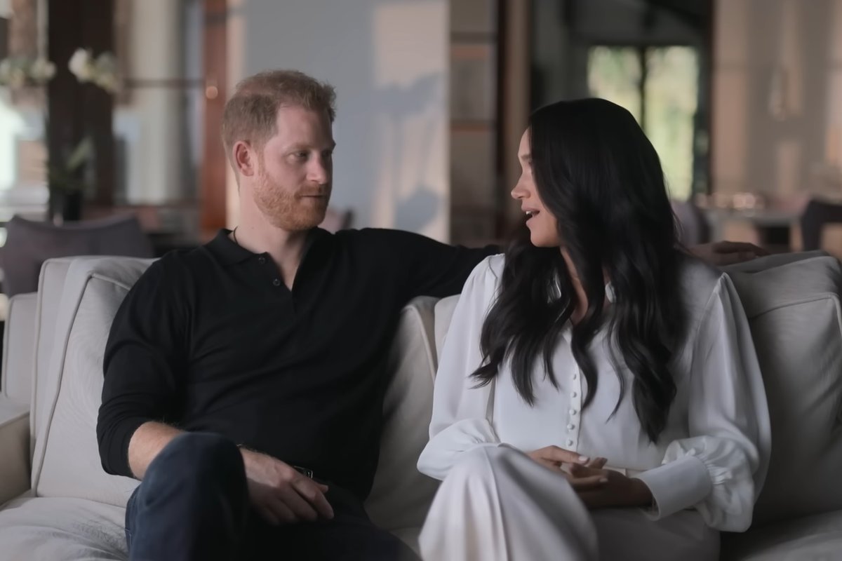 Обложка: кадр из трейлера «Гарри и Меган»