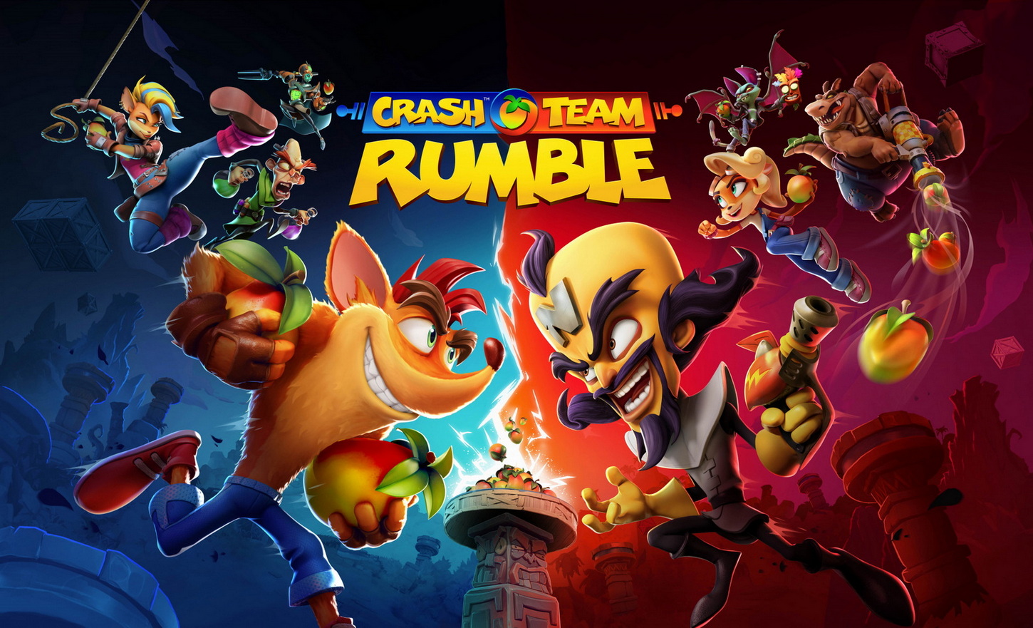 Обложка: постер игры Crash Team Rumble