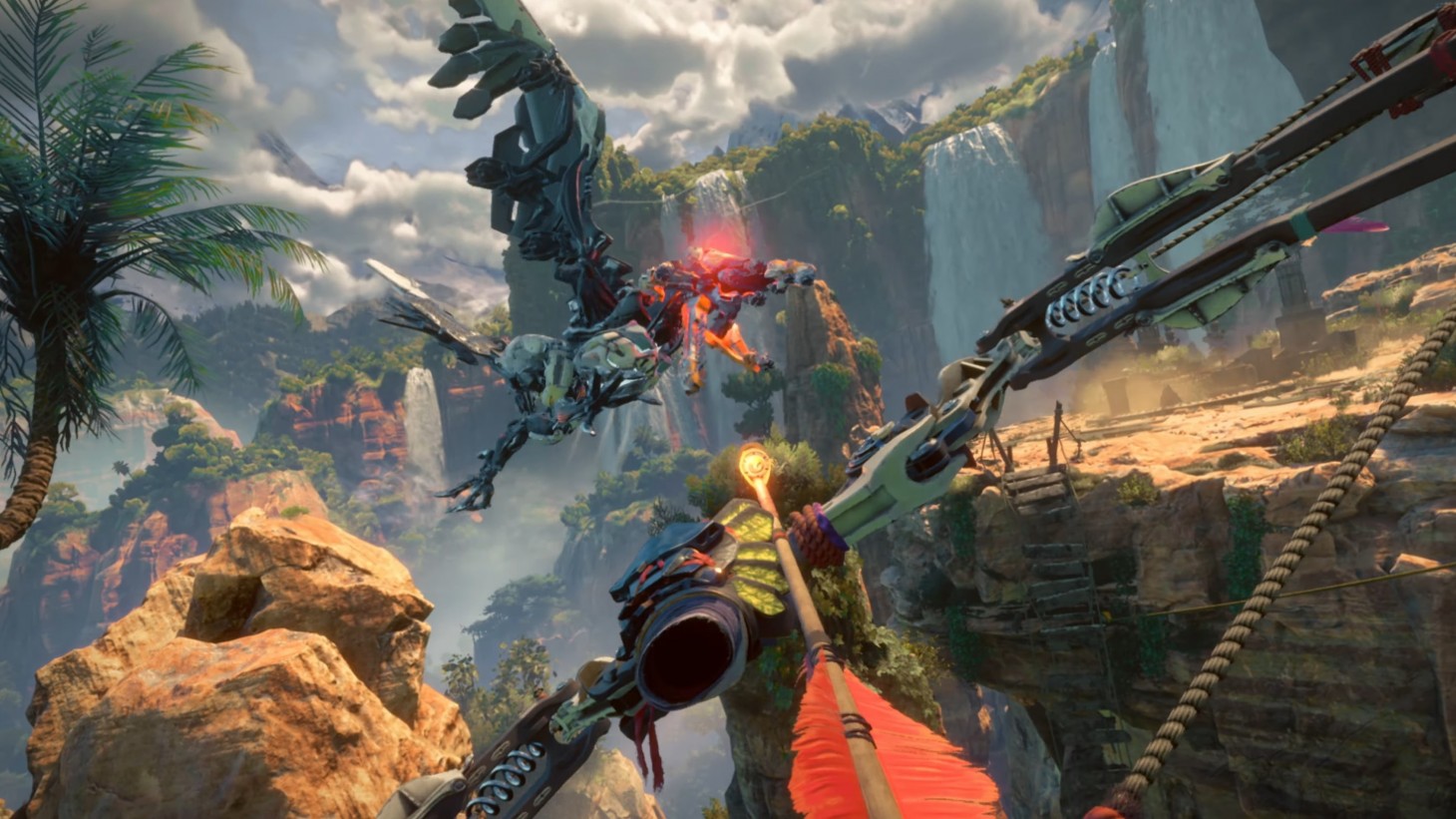 Обложка: скриншот из игры Horizon Call of the Mountain