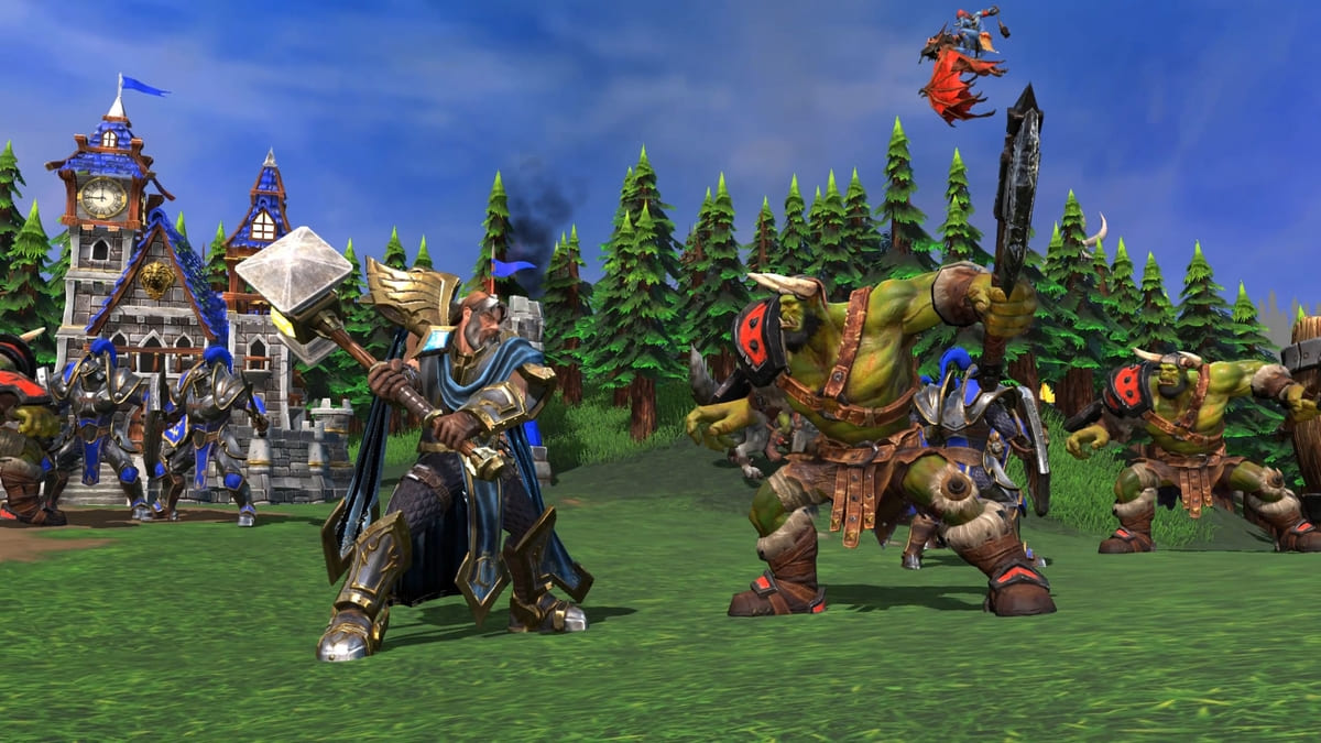 Обложка:  Warcraft III: Reforged