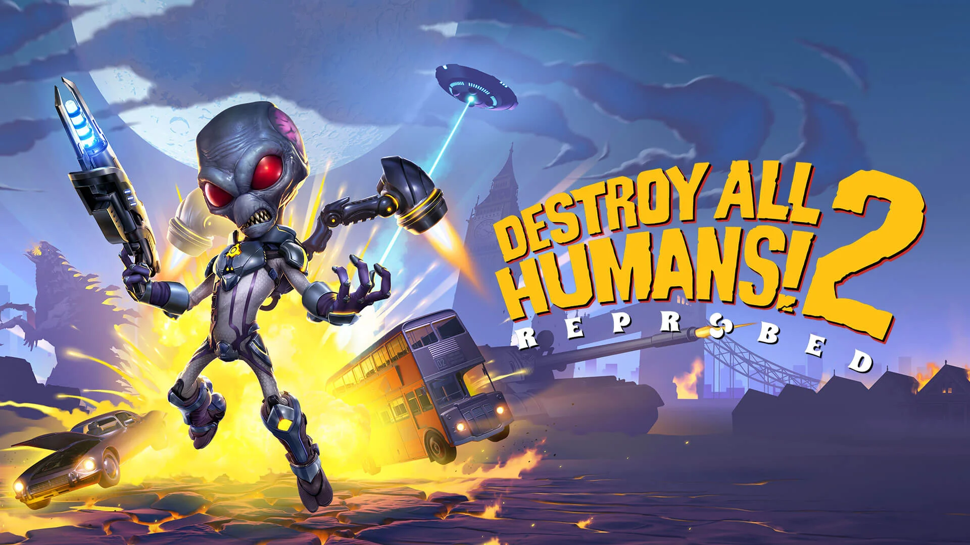Обложка: Destroy All Humans! 2
