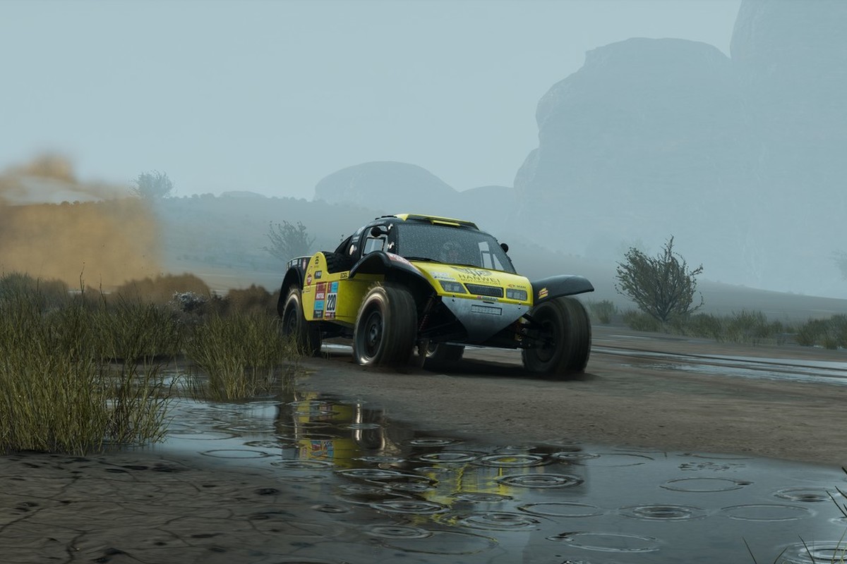 Обложка: скриншот Dakar Desert Rally