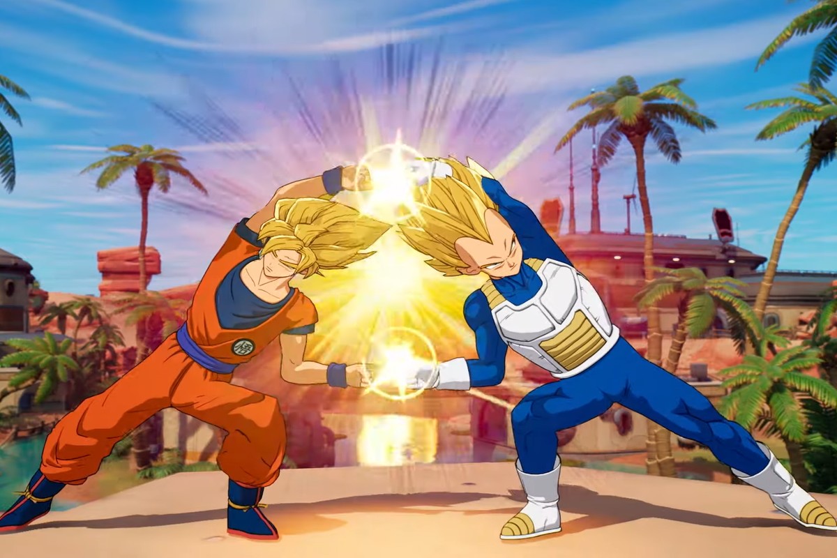 В Fortnite стартовал кроссовер с Dragon Ball