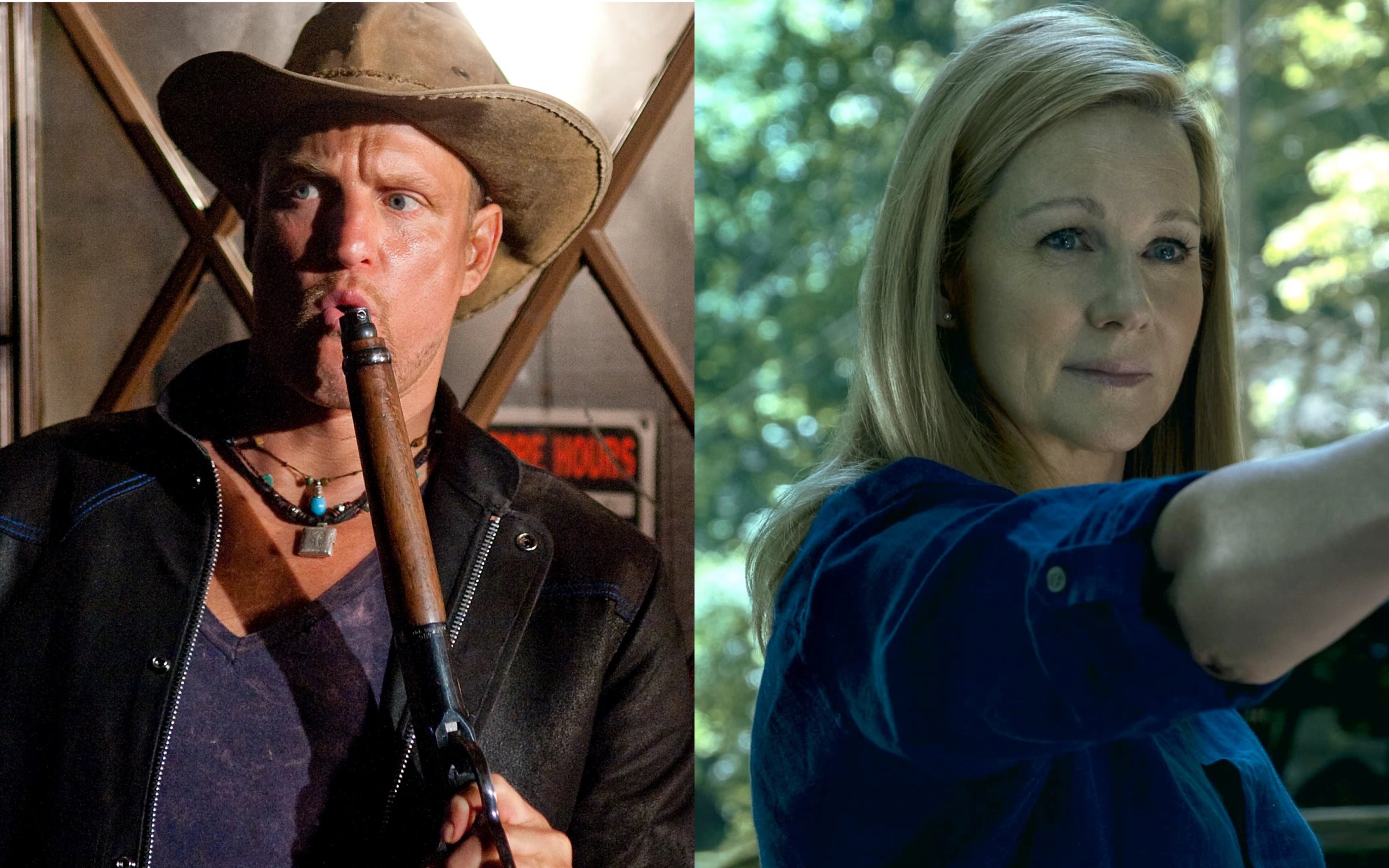 Обложка: Вуди Харрельсон и Лора Линни