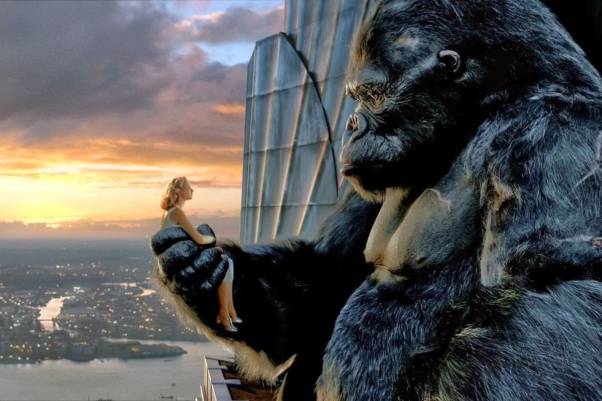 Обложка: кадр из фильма «Кинг-Конг» (2005)