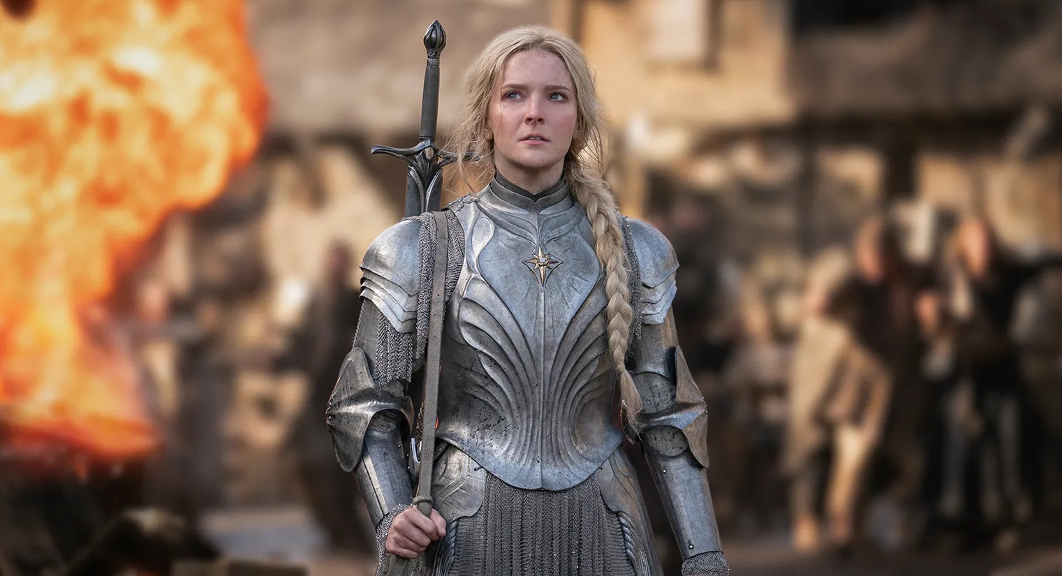 Обложка: кадр из сериала «Властелин колец: Кольца власти» (2022—…)