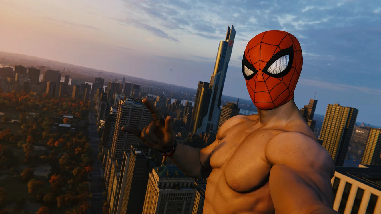 Обложка: скриншот игры Spider-Man Remastered