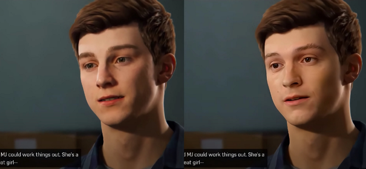 DeepFake: Том Холланд стал Питером Паркером в Marvelʼs Spider-Man Remastered