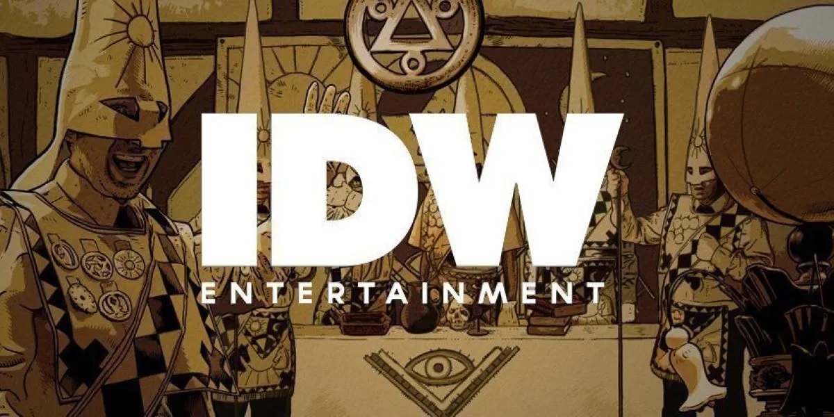 Обложка: лого IDW Entertainment