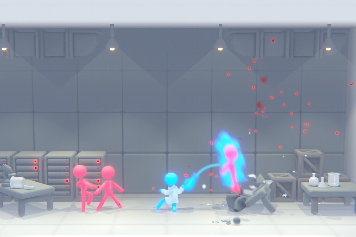 Devolver Digital анонсировала безумный экшен Stick It to the Stickman