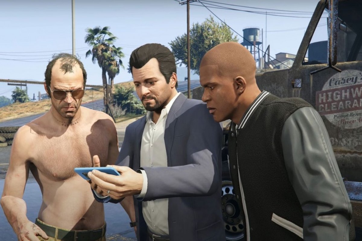 Обложка: скриншот GTA V