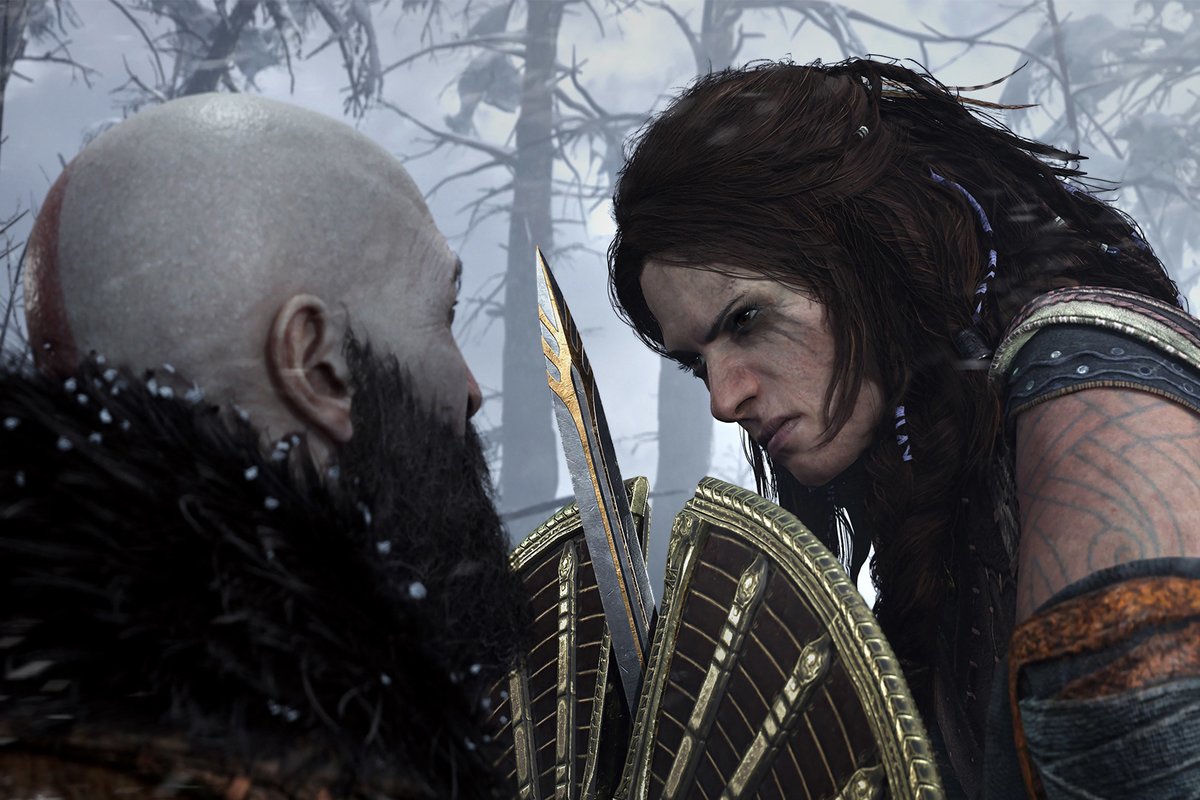 Обложка: скриншот God of War Ragnarok