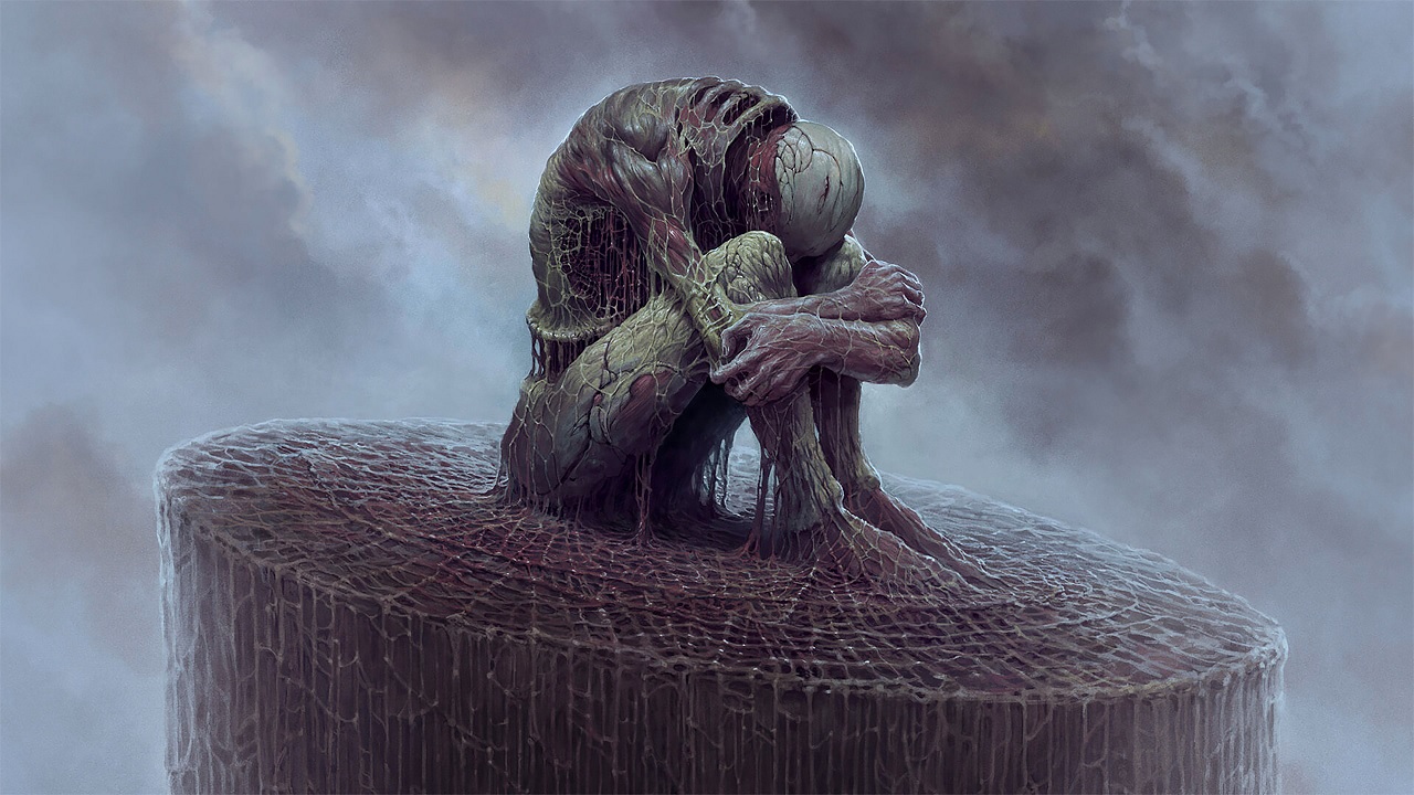 Обложка: арт из Scorn