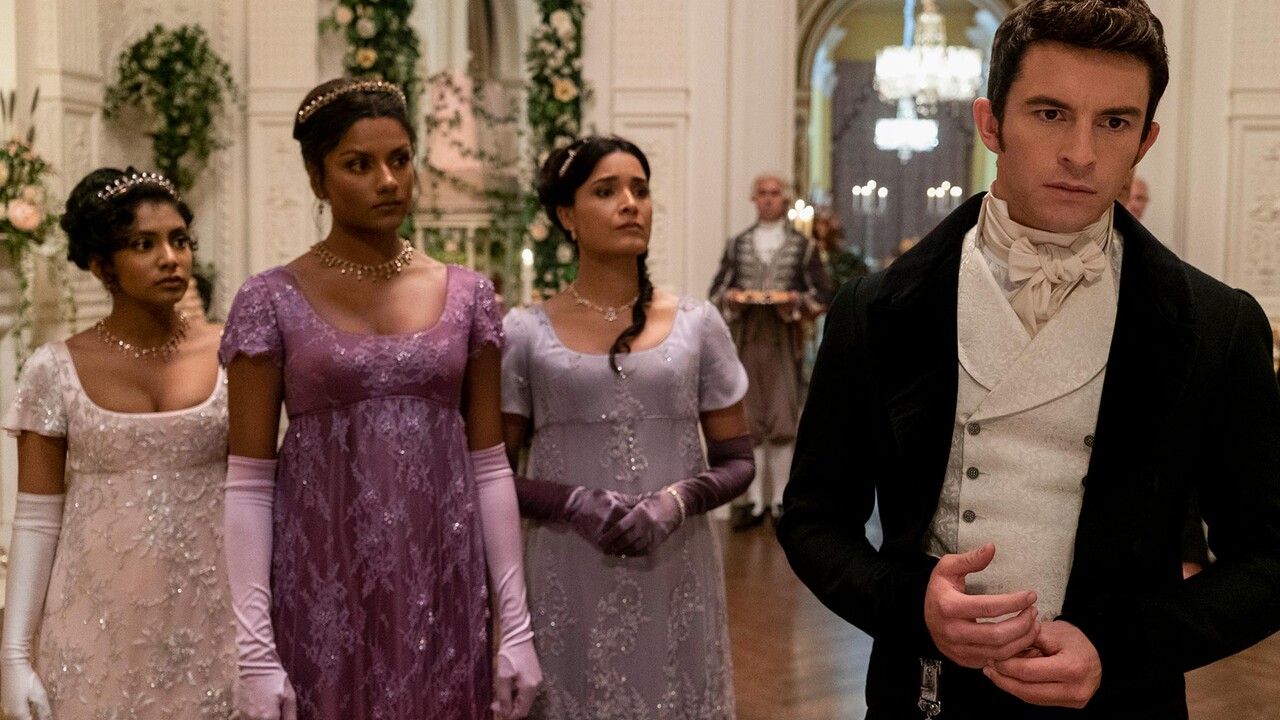 Обложка: кадр из сериала«Бриджертоны»