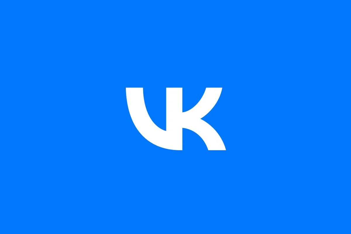 Обложка: логотип VK