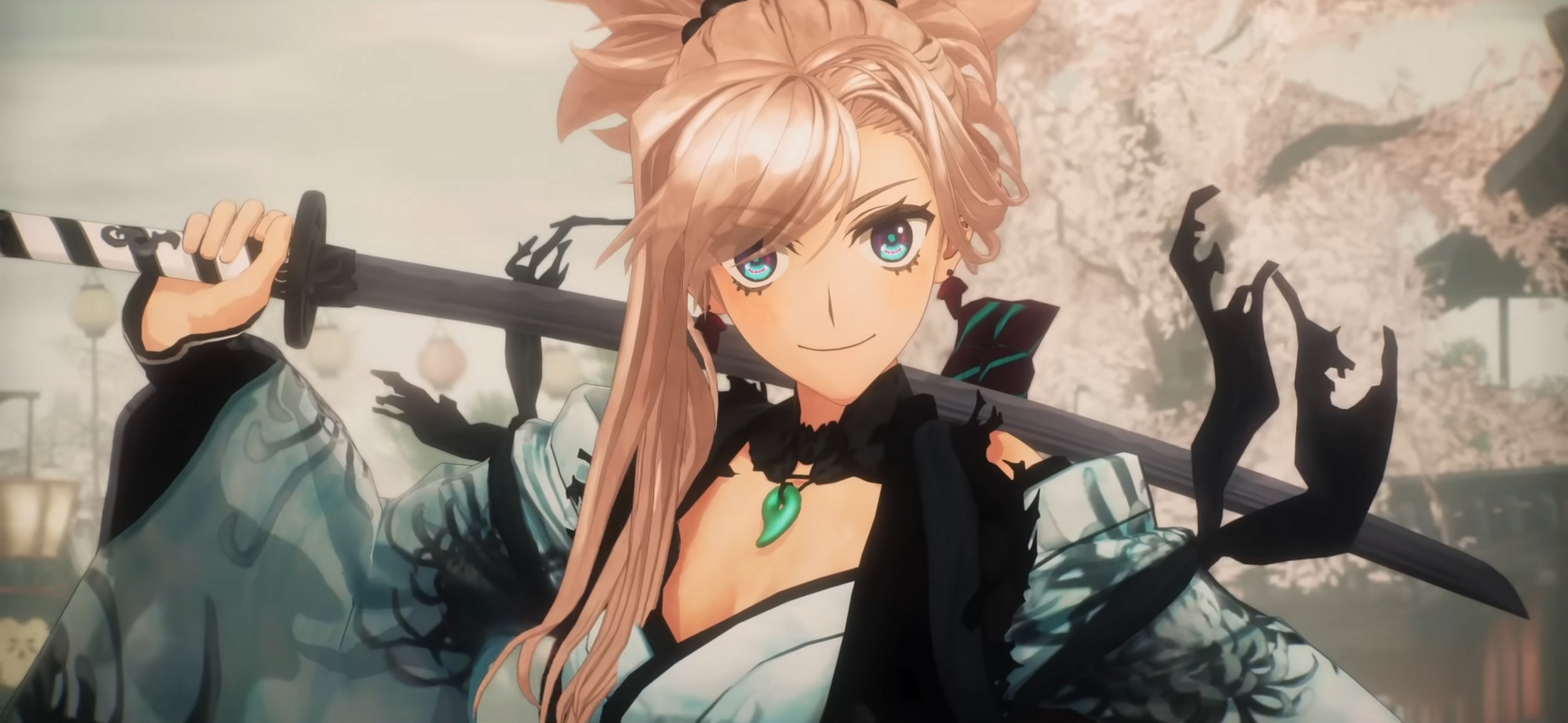 Обложка: скриншот из игры Fate/Samurai Remnant