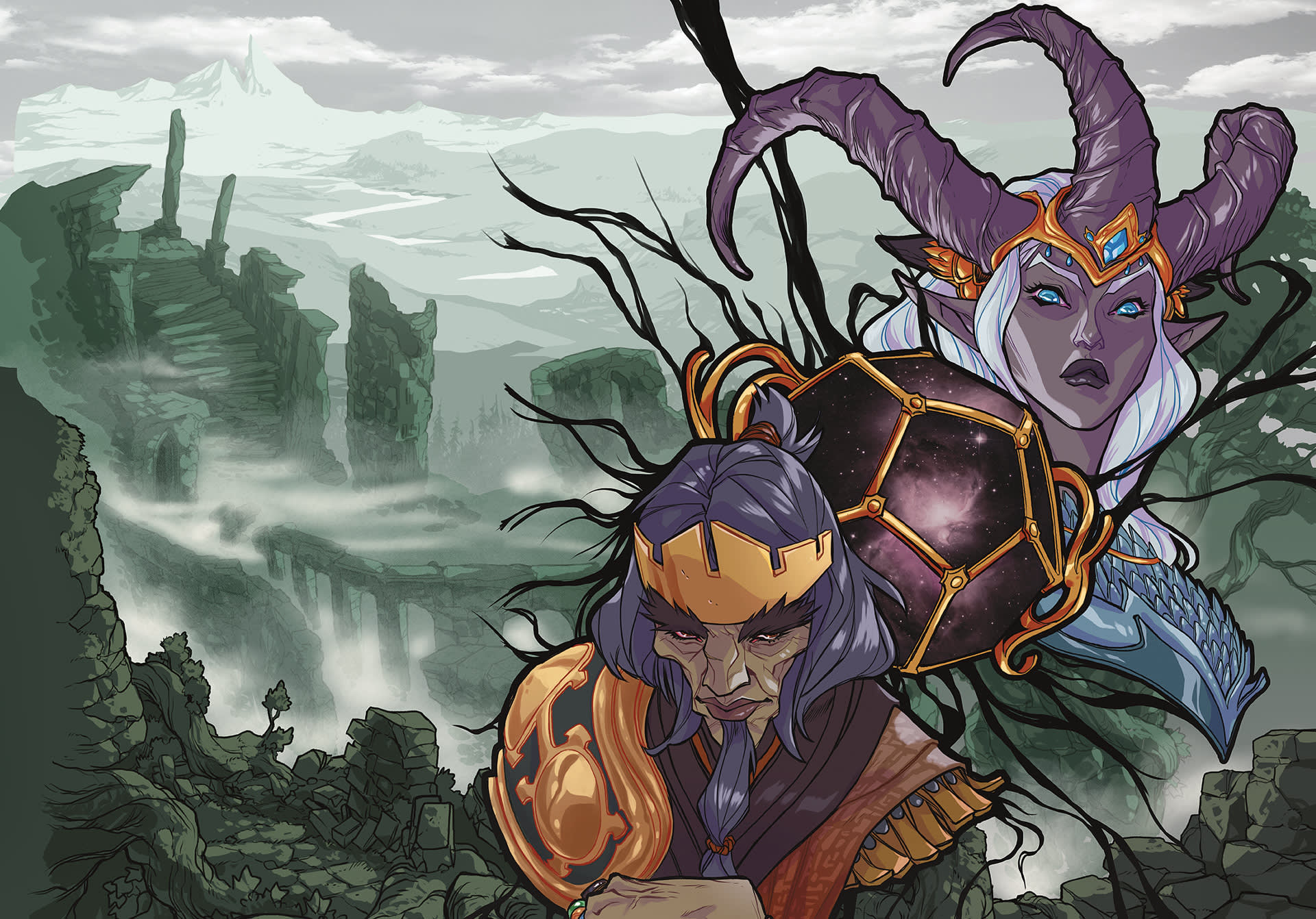 Обложка: арт из книги Explorer's Guide to Wildemount по Dungeons & Dragons