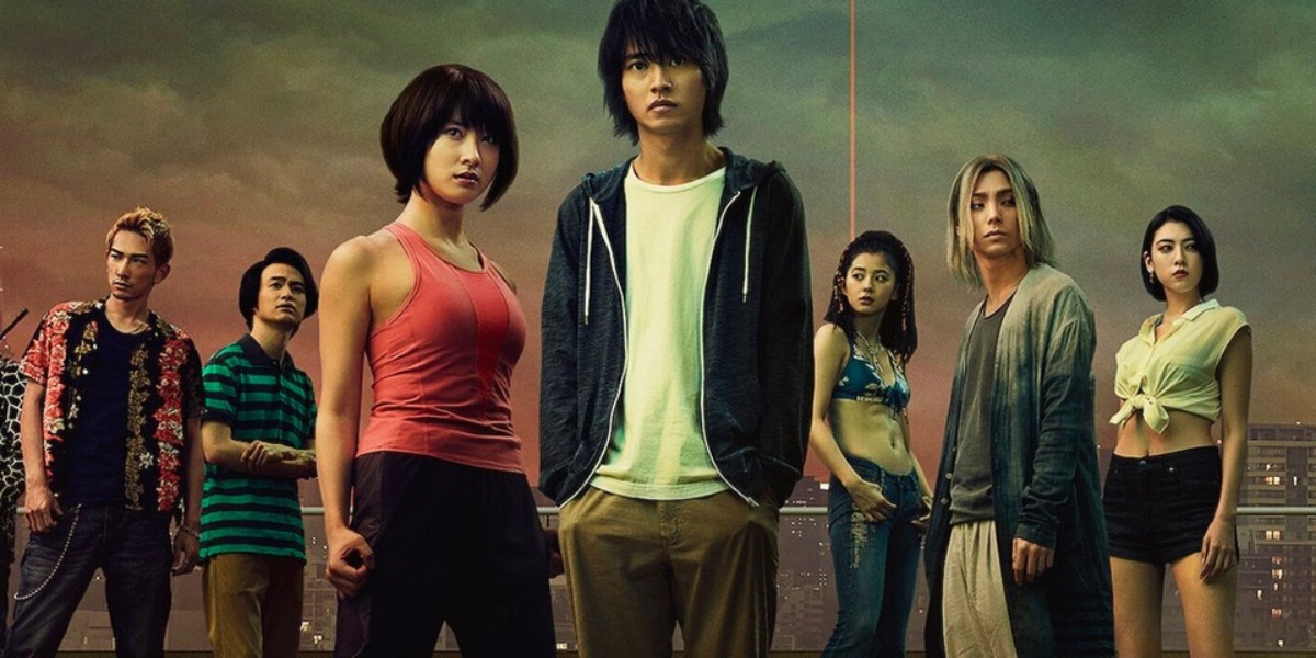 Постер сериала «Алиса в Пограничье» (Imawa no Kuni no Arisu)