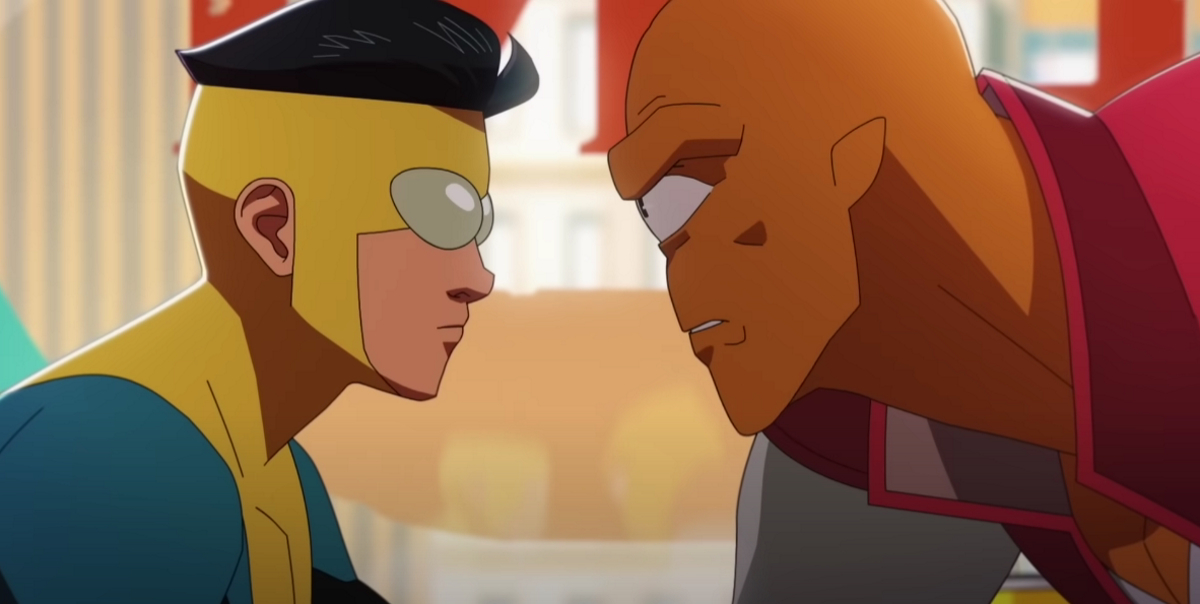 Обложка: кадр из анимационного сериала «Неуязвимый» (2021—…)