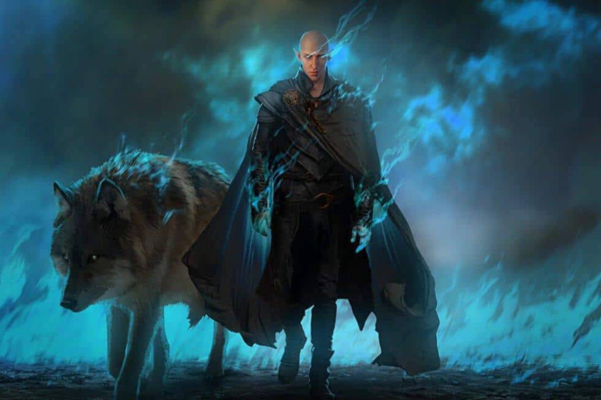 Обложка: промо-арт Dragon Age: Dreadwolf