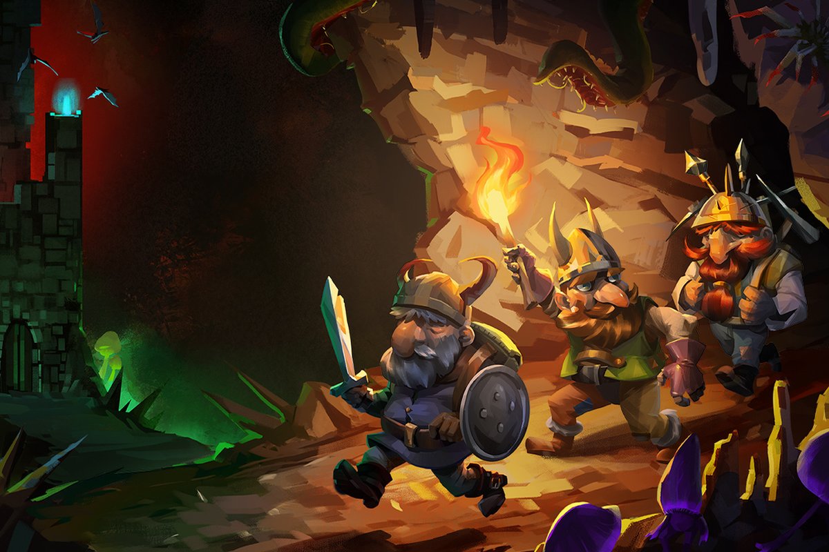 Обложка: промо-арт Dwarf Fortress