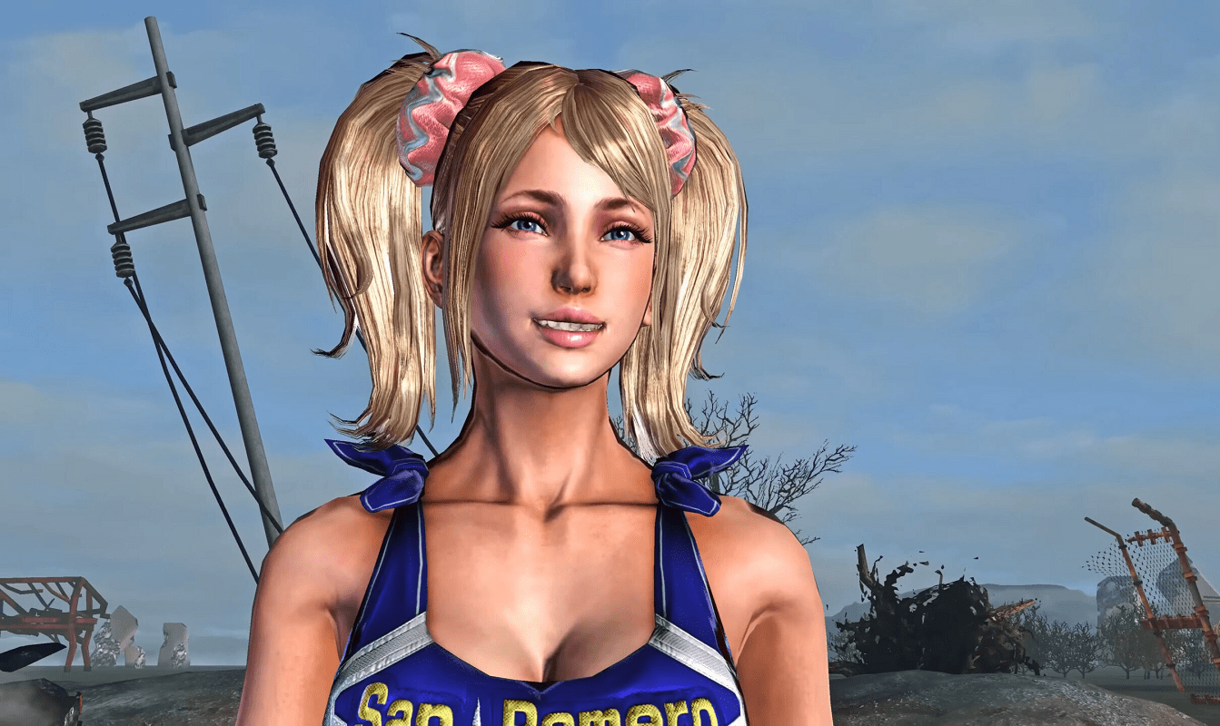 Обложка: скриншот игры Lollipop Chainsaw