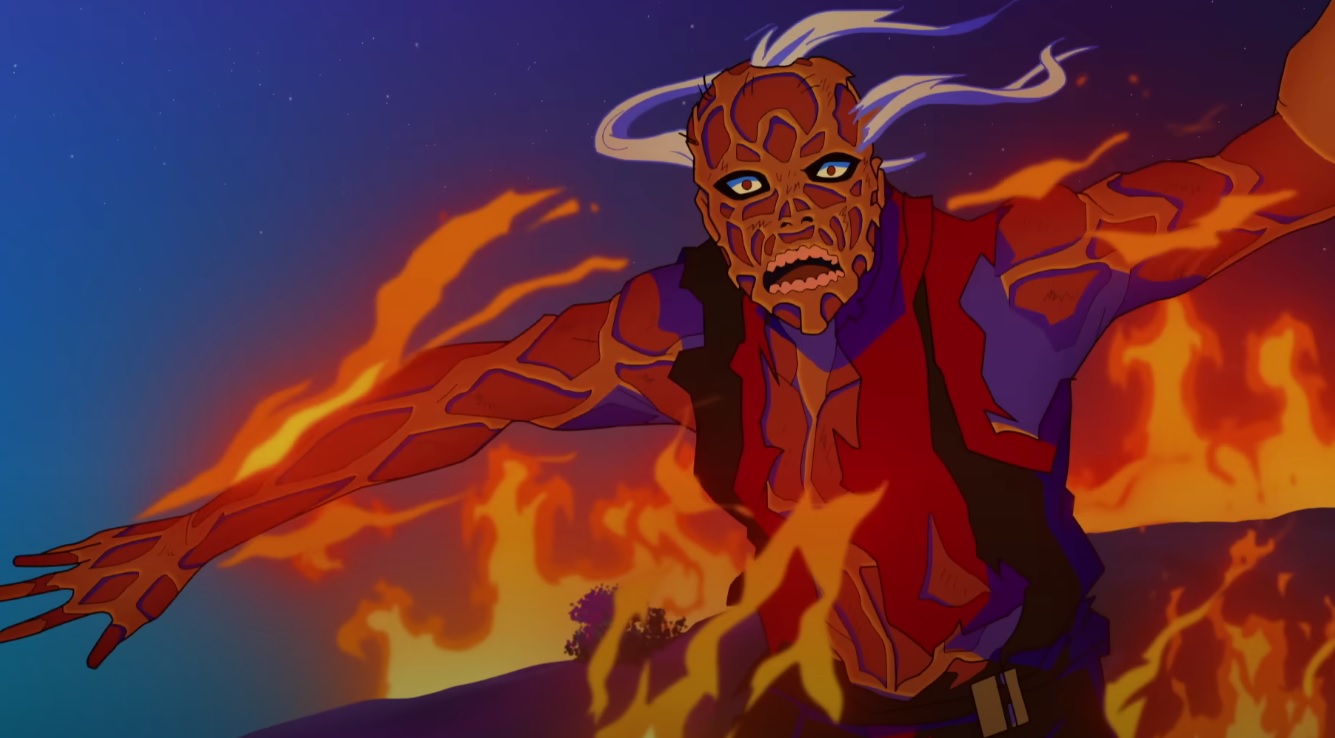 Обложка: кадр из анимационного сериала Mortal Kombat Legends: Cage Match