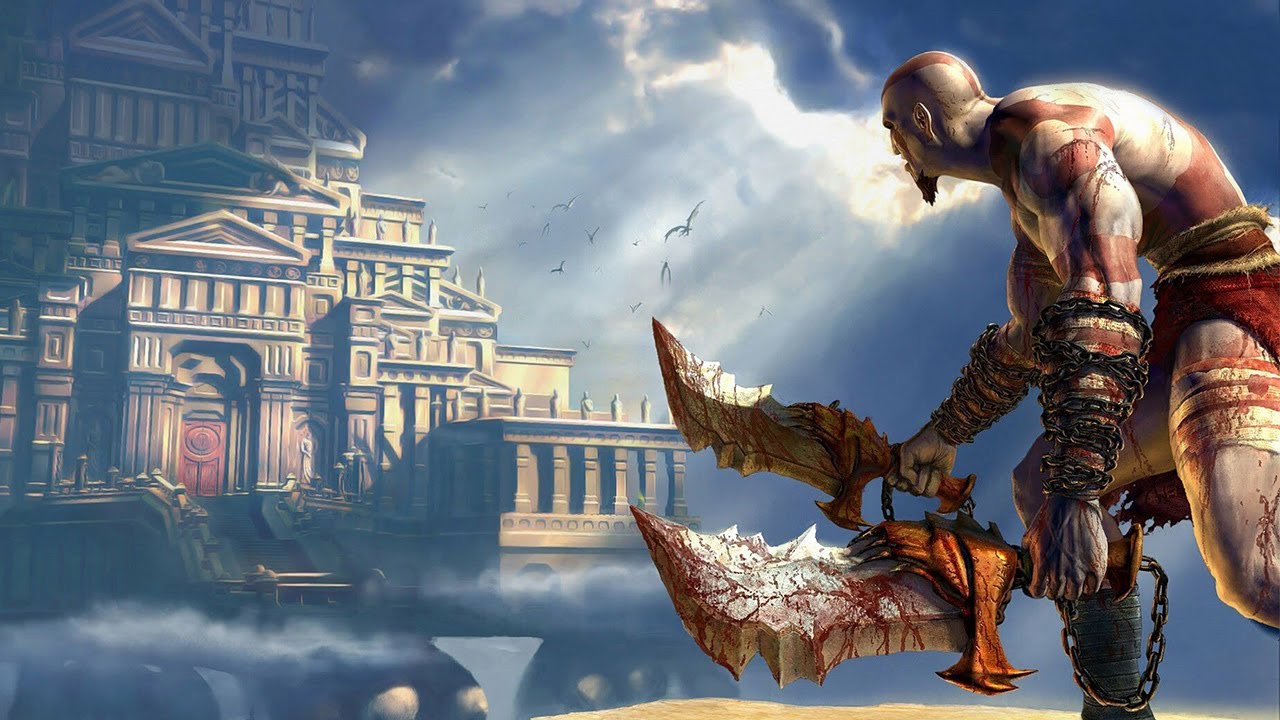 Обложка: арт из God of War