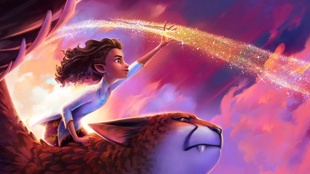 Обложка: кадр анимационного фильма Spellbound (2024)