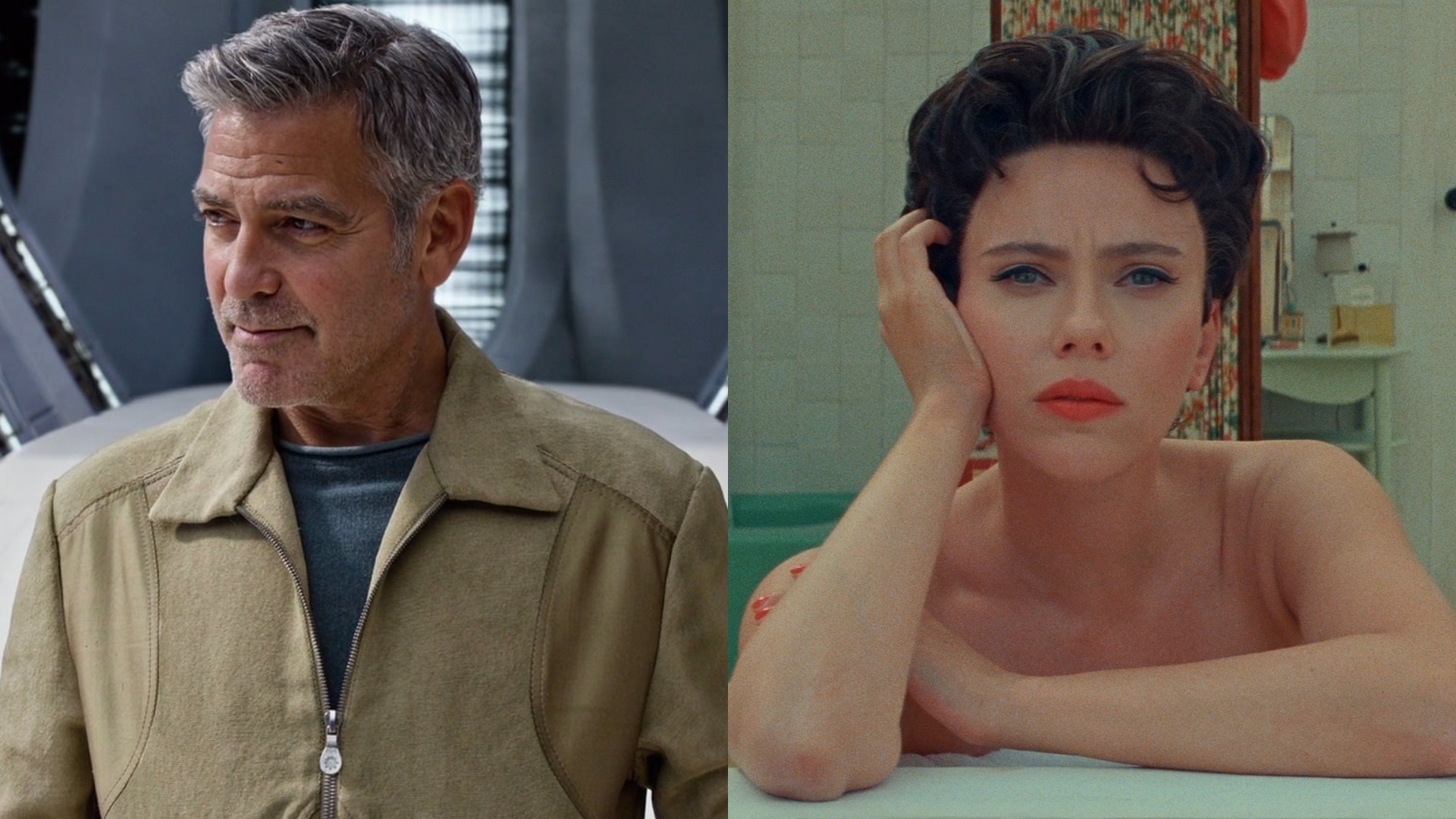 Обложка: Джордж Клуни и Скарлетт Йоханссон