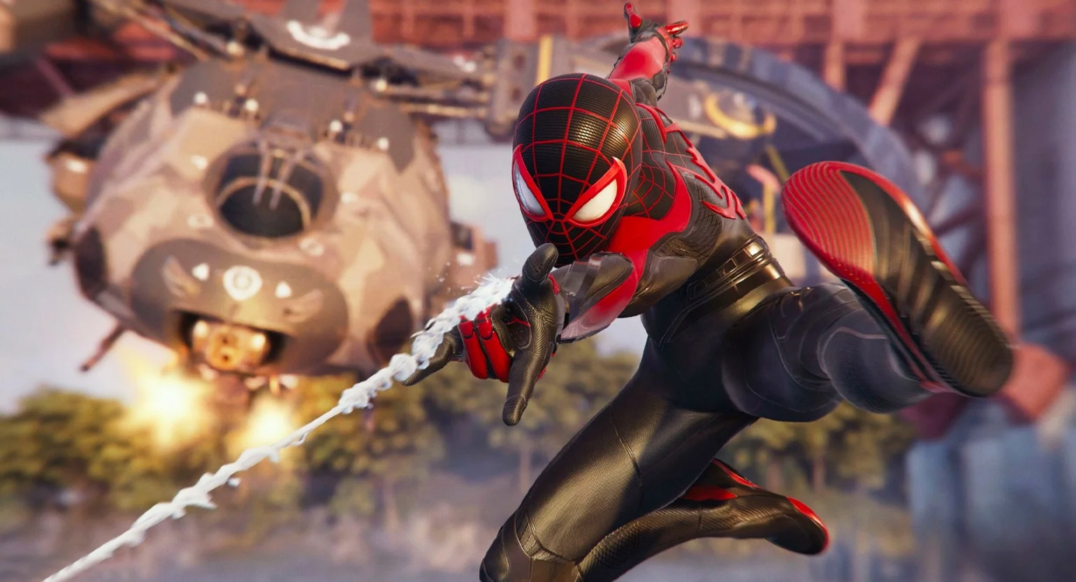 Couverture : capture d'écran de Marvelʼs Spider-Man 2