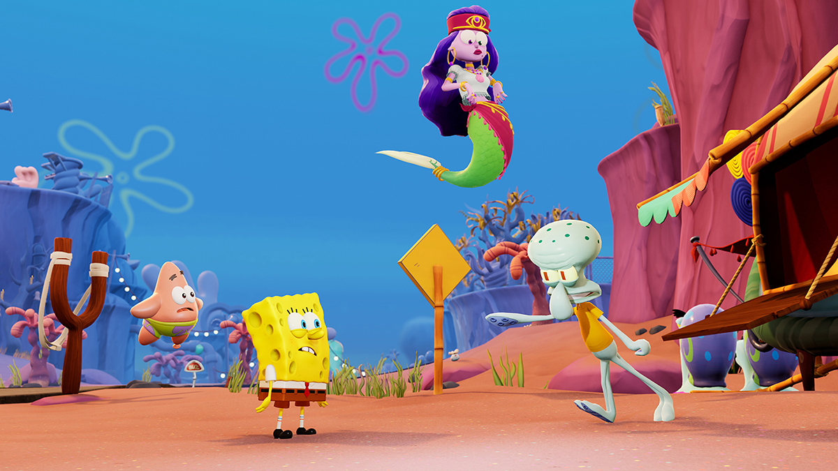 SpongeBob SquarePants The Cosmic Shake вышла на PS5 и Xbox Series