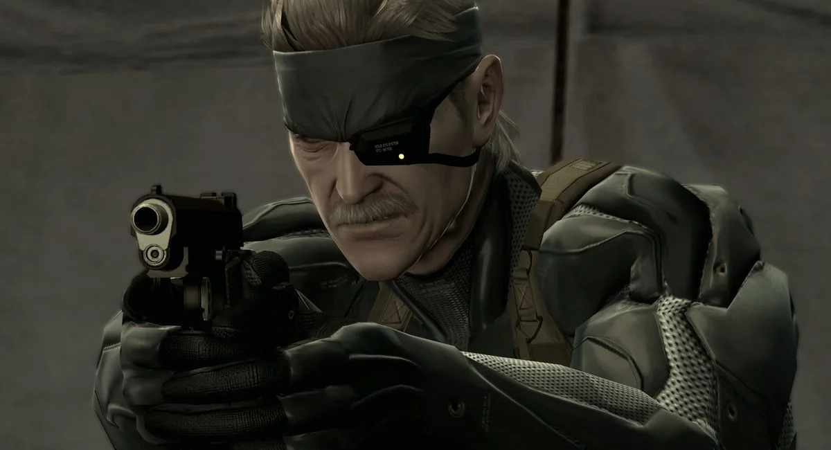 Couverture : capture d'écran de Metal Gear Solid 4 : Guns of the Patriots