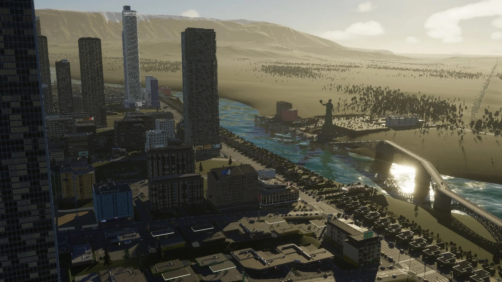 Обложка: скриншот из Cities: Skylines 2