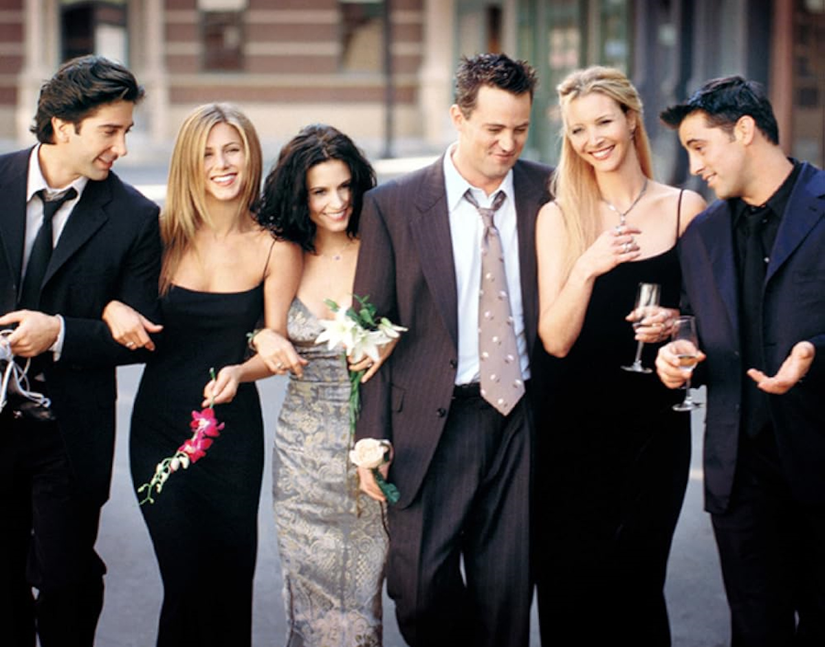 Обложка: промо сериала «Друзья» (1994—2004)