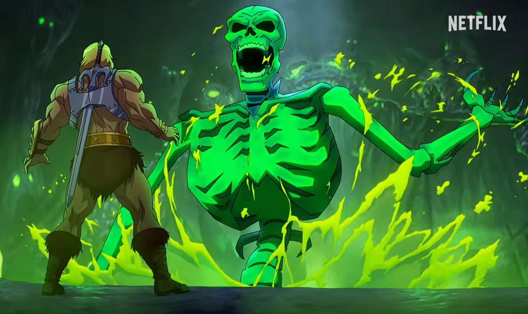 Обложка: кадр из анимационного сериала «Властелины вселенной: Революция»